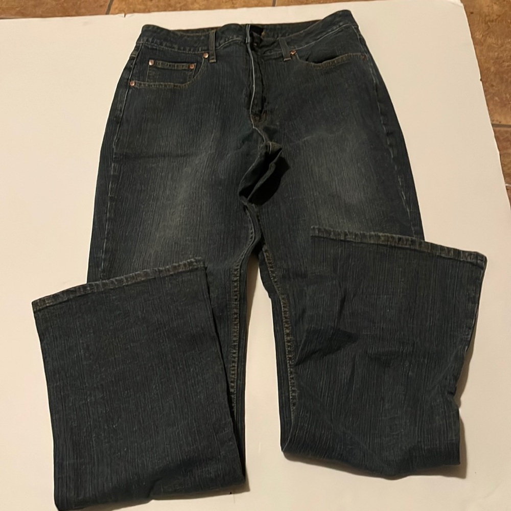 LA Blues Jeans Black Tag Size 12 talks  boot cut